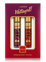 Gold Body Splash Combo (Dark Desire & Scarlet Storm) - 25ml x 2