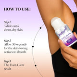 Wottagirl Underarm Roll On Combo (25ml × 2) – Even Glow & Vanilla Twist | 48H Odour Protection | Alcohol-Free | Vegan Deodorant for Women