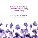 Wottagirl! Lavender Breeze Body Splash, 150ml | Long-Lasting Floral Fragrance for Women | Dreamy Lavender Notes | Soothing Scent, Skin-Friendly