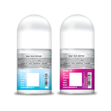 Wottagirl Underarm Roll On Combo (25ml × 2) – Mystic Island & Secret Crush | 48H Odour Protection | Alcohol-Free | Vegan Deodorant for Women