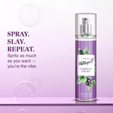 Wottagirl! Currant Crush Body Splash 135ml | Long-Lasting Fresh & Fruity Floral Body Mist for Women | Strawberry, Blackcurrant & Rose Notes