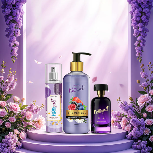 Purple Affair Combo (Bella + French Peony + Wildberry & Chamomile)